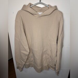 Plenum Studio Cotton Beige Waffle Hoodie